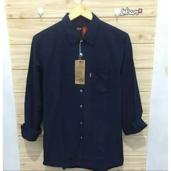 Kemeja Casual Navy